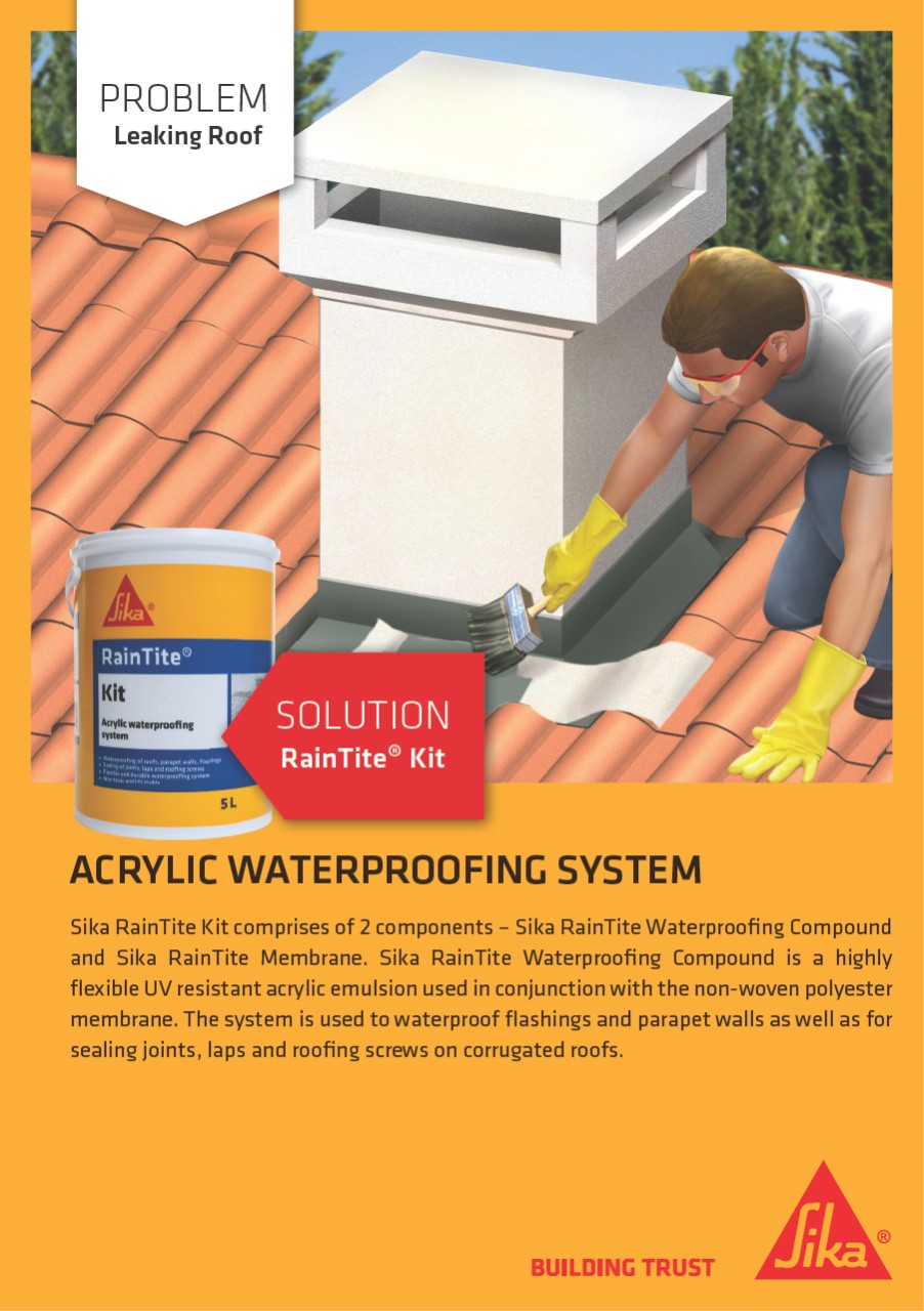 Waterproofing Diy Sika South Africa